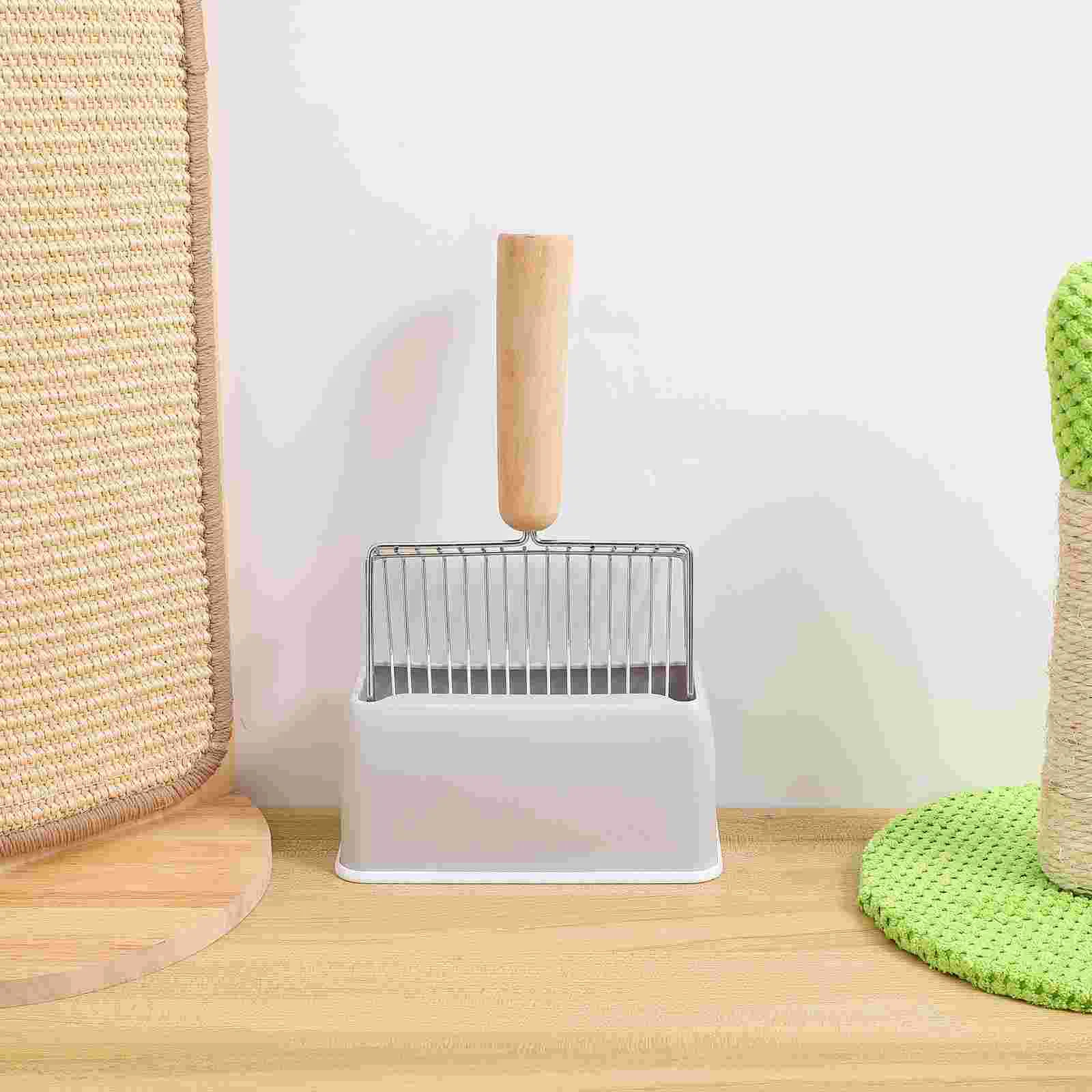 Совок для кошачьего туалета портативный совок просеивания домашних животных