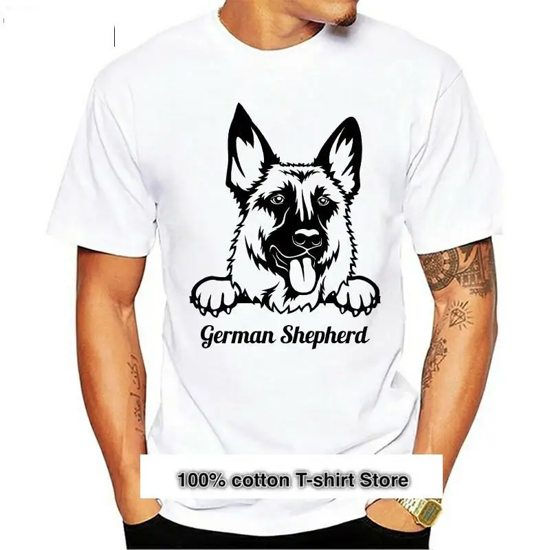 Camiseta de Pastor Alemán para hombre, regalo para amantes de los perros,...
