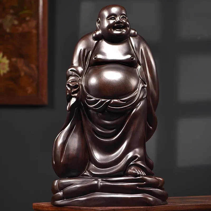 

Статуя Будды Майтрейи из черного сандала