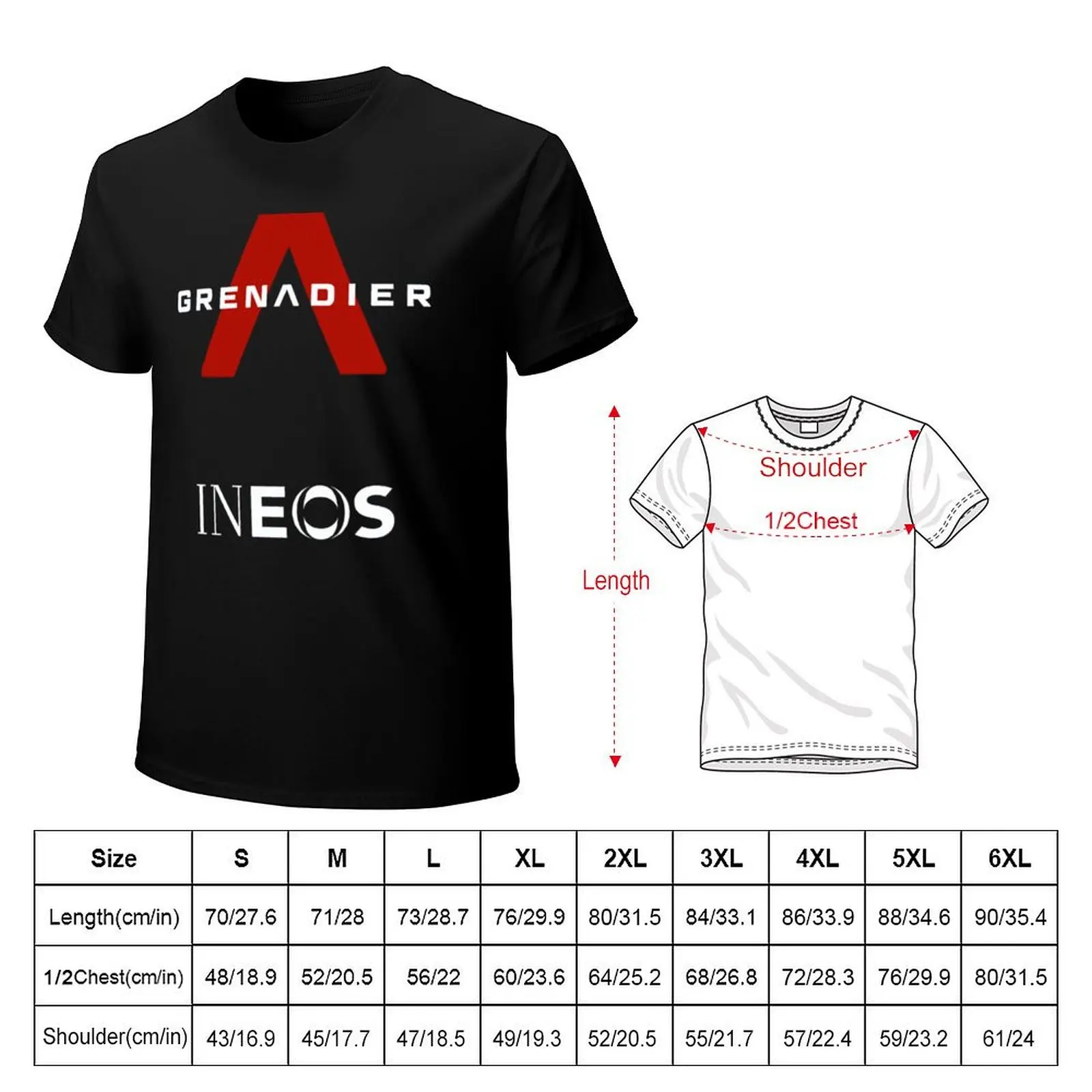 Фото Футболка Ineos Grenadier Cycling Team, рабочая, с коротким рукавом, из хлопка. №2