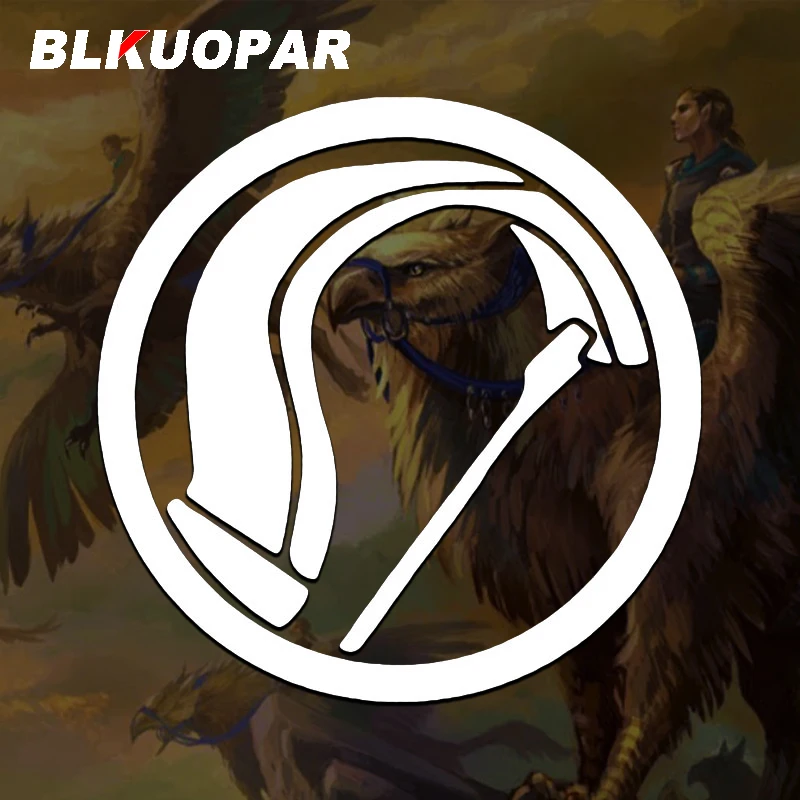 

BLKUOPAR World of Warcraft класс Охотник Icon, автомобильная наклейка, графическая личность, водонепроницаемая наклейка на багажник