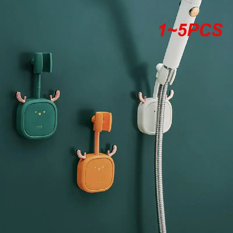 

1~5PCS Shower Support Universal Tasteless Waterproof Adjustable Moisture-proof Shower Head Holder Bathroom Bracket Light Luxury