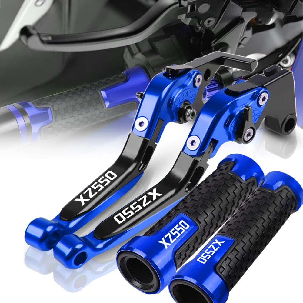 

Brake Clutch Pump Lever Adjustable Foldable For YAMAHA XZ550 1982-1986 7/8" 22mm Handlebar Grip end XZ 550 XZ-550 1983 1984 1985