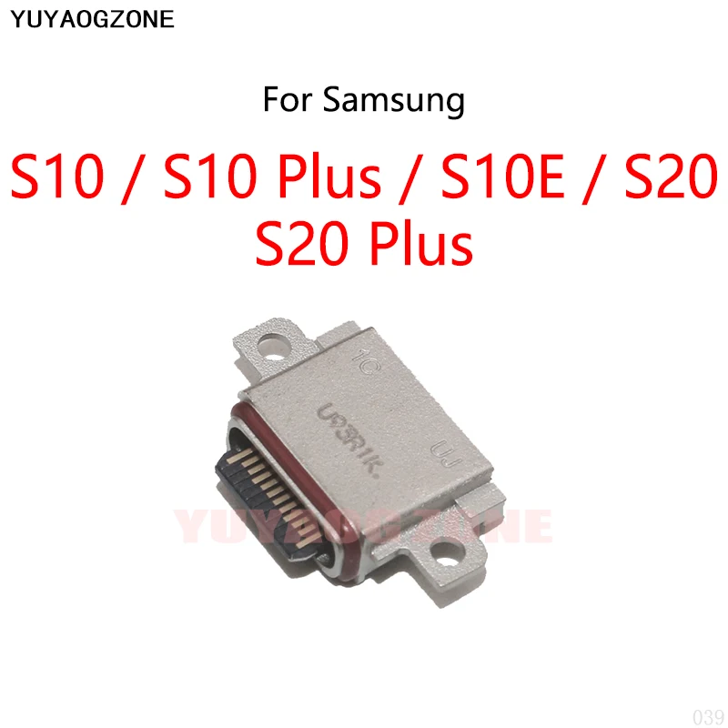 Для Samsung Galaxy S10 G9700 / S10 Plus S10 + G9750 S10E Type-C USB зарядная док-станция гнездо разъем