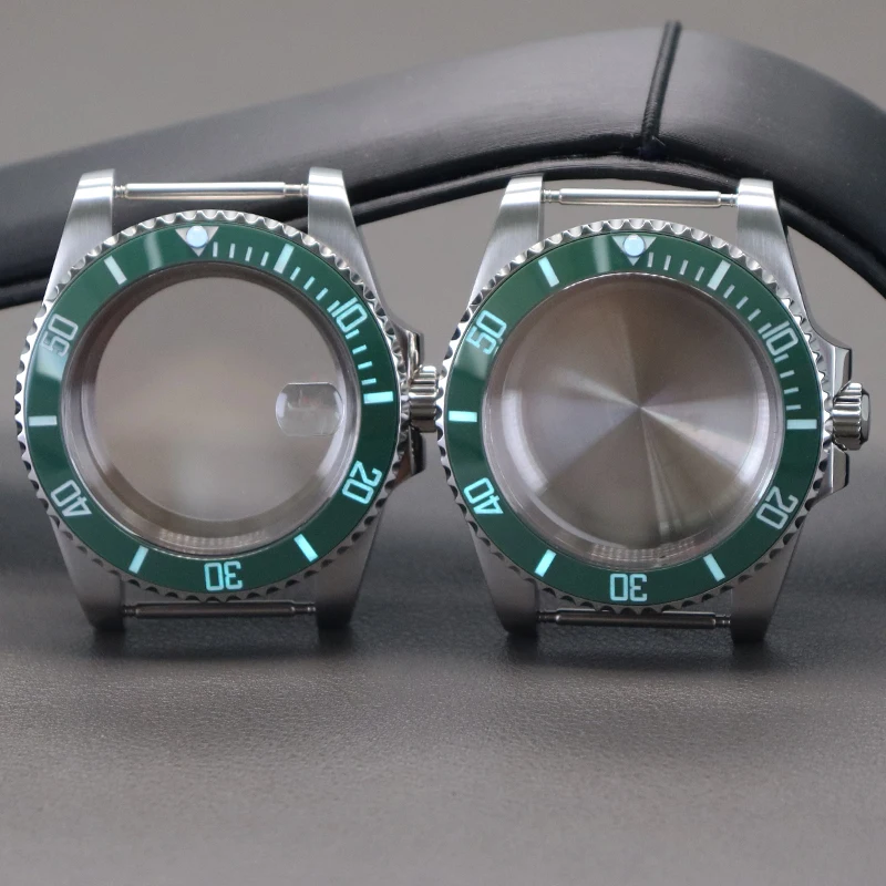 Корпус для дайверских часов FENYA 40 мм полный текст C3 светящийся безель Sub Seiko NH35 NH36