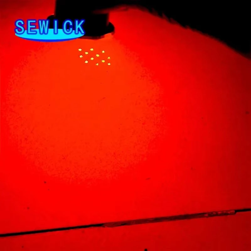 100 Упаковок P21W 1157 BAY15D 1156 Ba15S Светодиодный Автомобильный Сигнальный Фонарь COB Супер