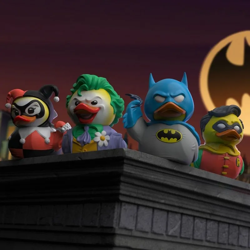 Numskull утка DC Аниме Фигурка Harley Quinn Robin Западная анимация TUBBZ Косплей желтая