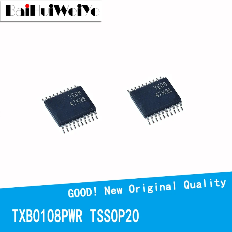 5 шт./партия TXB0108PWR TXS0108EPWR TXS0108 TXB0108 YF08E YE08 TSSOP20 SMD новый оригинальный чипсет хорошего качества
