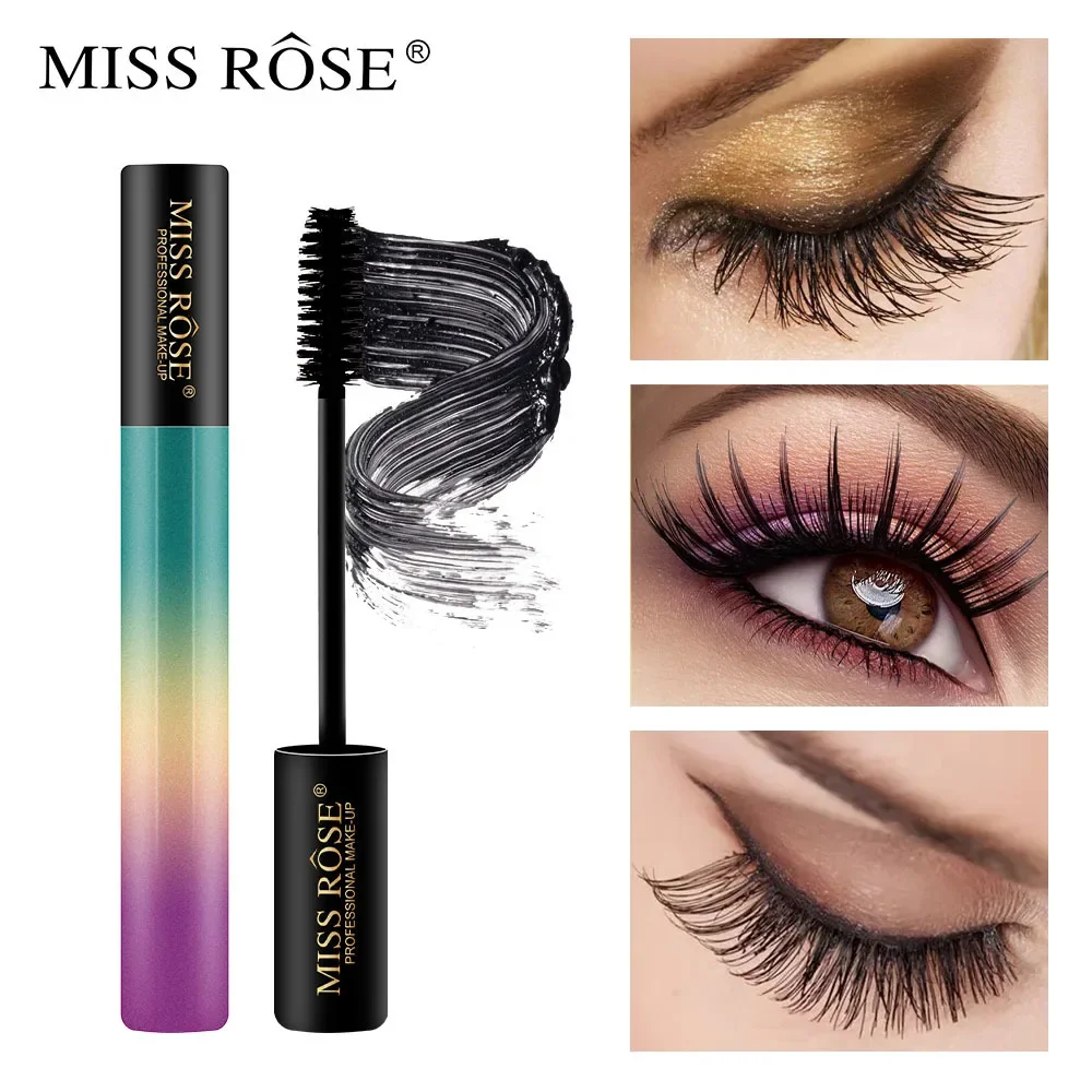 

MISS ROSE Mascara Waterproof Long Lasting Lash Black Eyelashes Extension Make Up Beauty Waterproof Mascara Free Shipping