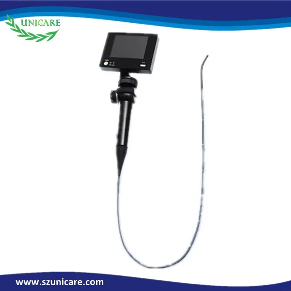 Flexible video endoscope camera compare with bronchoscope