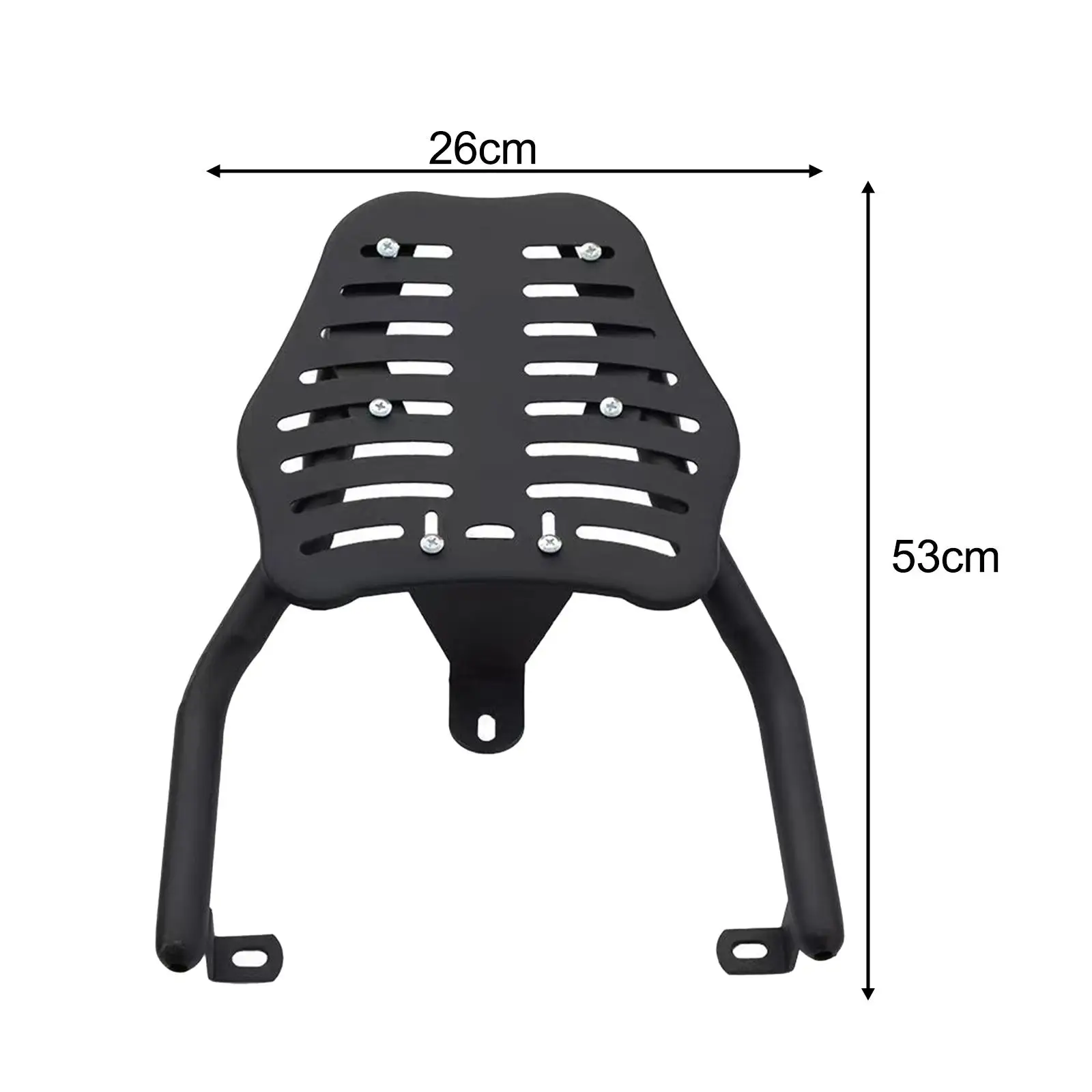 Rack Carrier Shelf High Quality Replacement Motorcycle Rear Luggage Cargo Rack Extended Shelf Rear Top Case Carrier