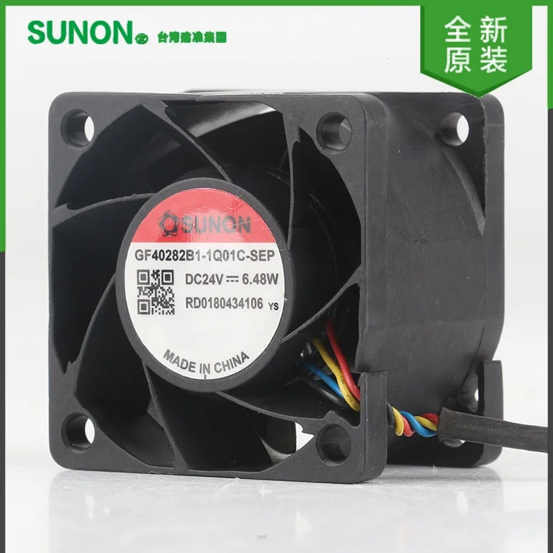 Фото Вентилятор охлаждения SUNON Precision GF40282B1-1Q01-SEP 5В 12В 48В DC 24В 6.48Вт 4028 40X40X28ММ 4СМ 4-контактный №3