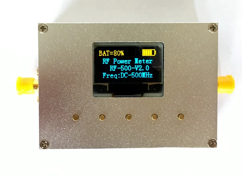 Rf power meter Power meter V2.0 can be set RF power attenuation value digital transmission station CNC shell
