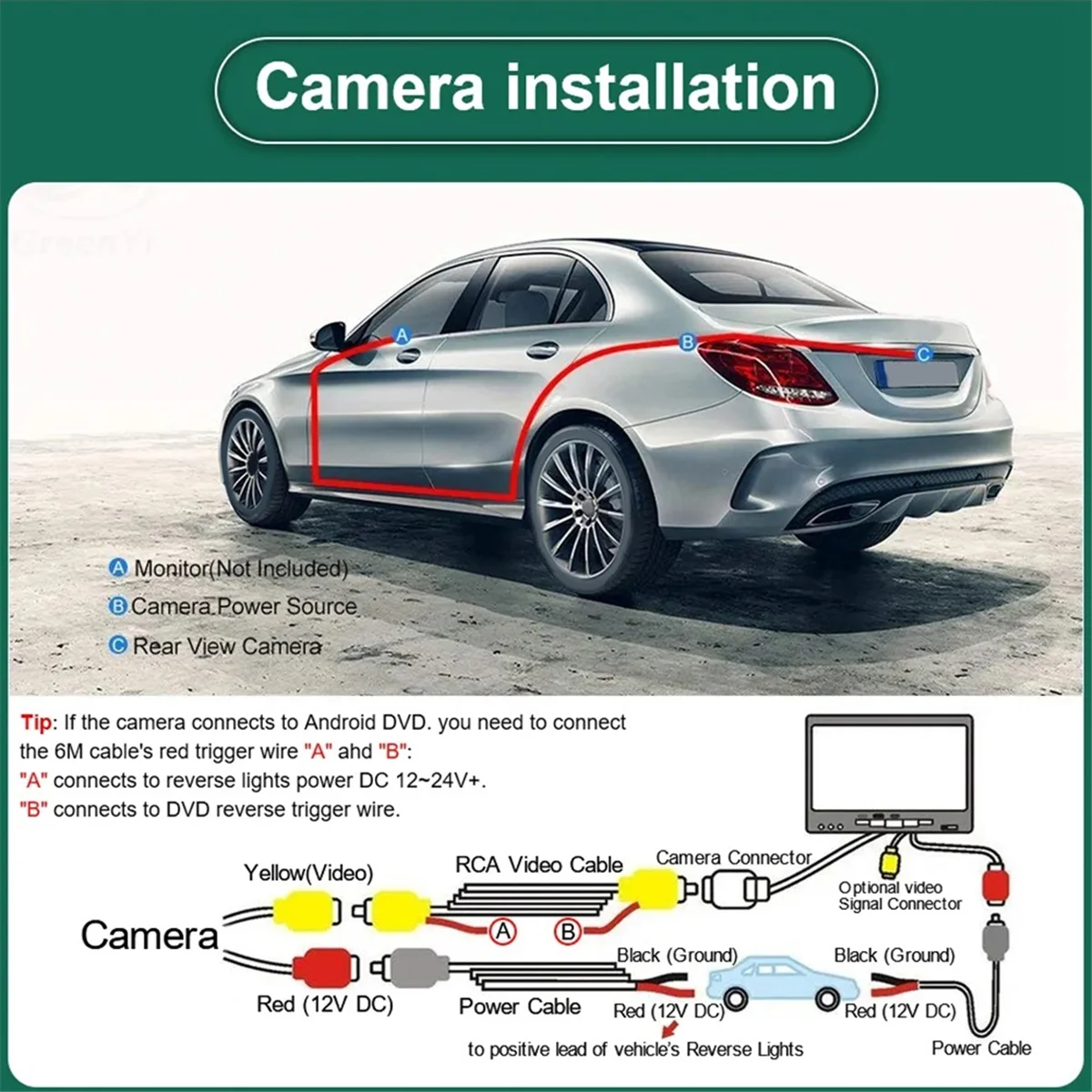 Автомобильная камера заднего вида с логотипом для VW Golf 6/7/8 Polo CC Beetle otan B6 B7 B8 EOS T-Roc P