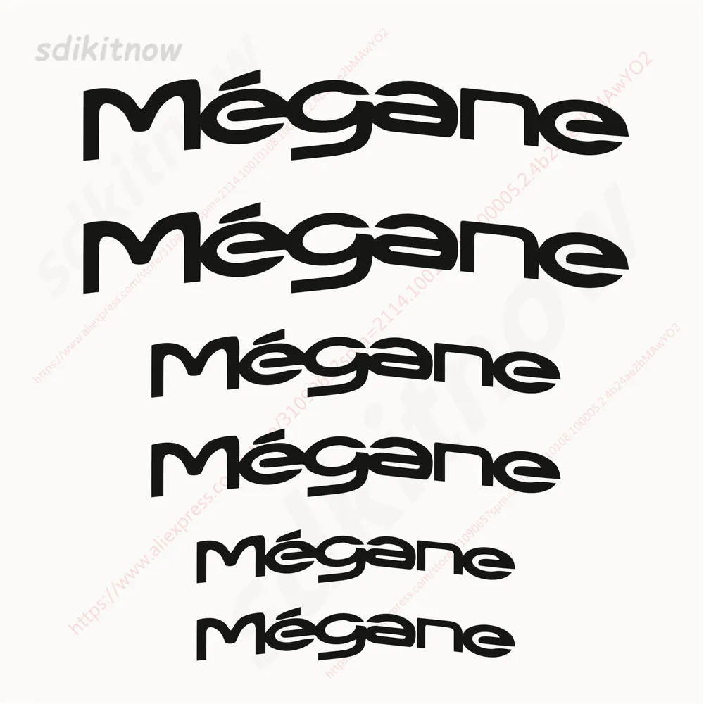 

Наклейка на тормозной суппорт автомобиля, 6 шт./компл., Виниловая наклейка, Стайлинг, водонепроницаемые декоративные аксессуары для Renault megane ...