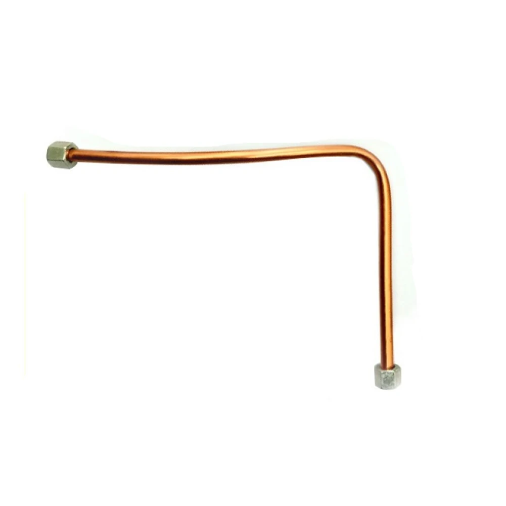 

Exhaust Air Compressor Tube Copper Tone Easy To Install G3/8\" Intake Pipe 10 X 450mm/0.4\" X 17.7\"(D*L) Brand New