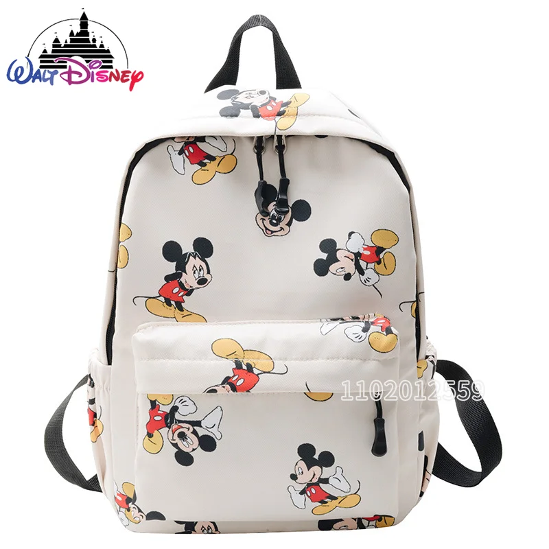 Disney Mickey New Children's Backpack Cartoon Cute Children's Schoolbag Large Capacity Fashion Casual Boys' Travel Backpack