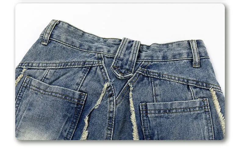 Мужские джинсы в стиле хип-хоп большого размера High Street уличная одежда свободный