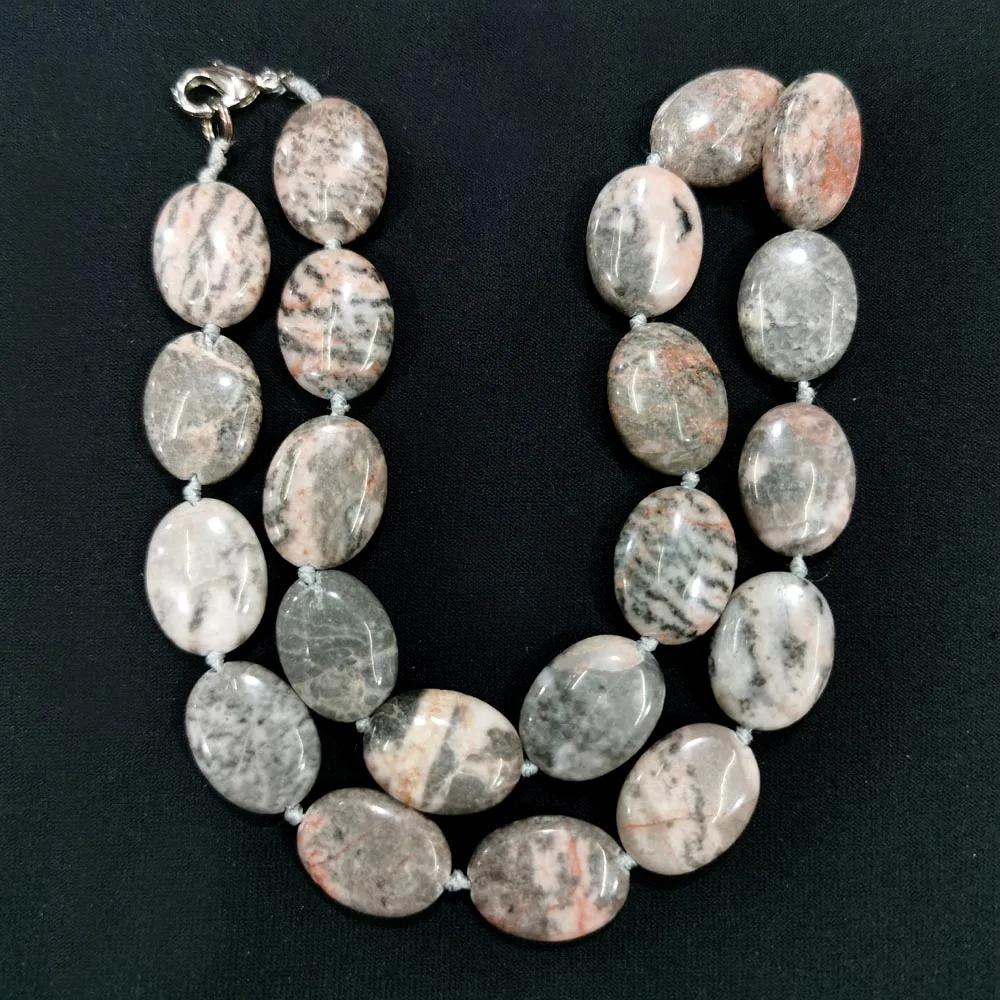 

Новое ожерелье из натурального камня на обочине дороги, женское модное ожерелье, ювелирные изделия, ожерелье для женщин, 1 шт., бесплатная до...