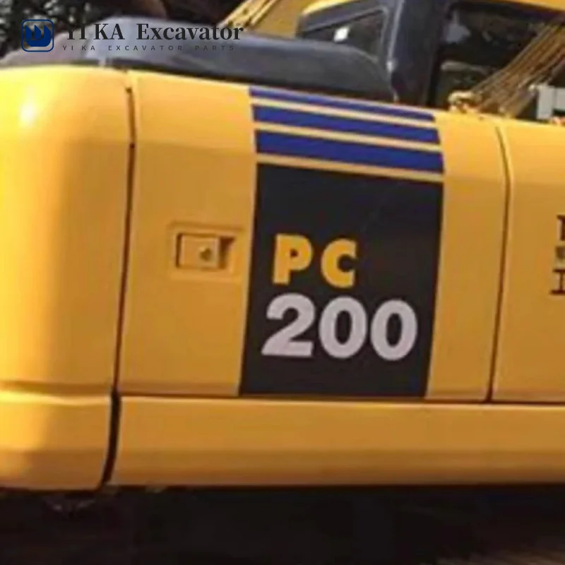 Наклейка для боковой двери экскаватора Komatsu PC130/160/210/230/240/260/300-8