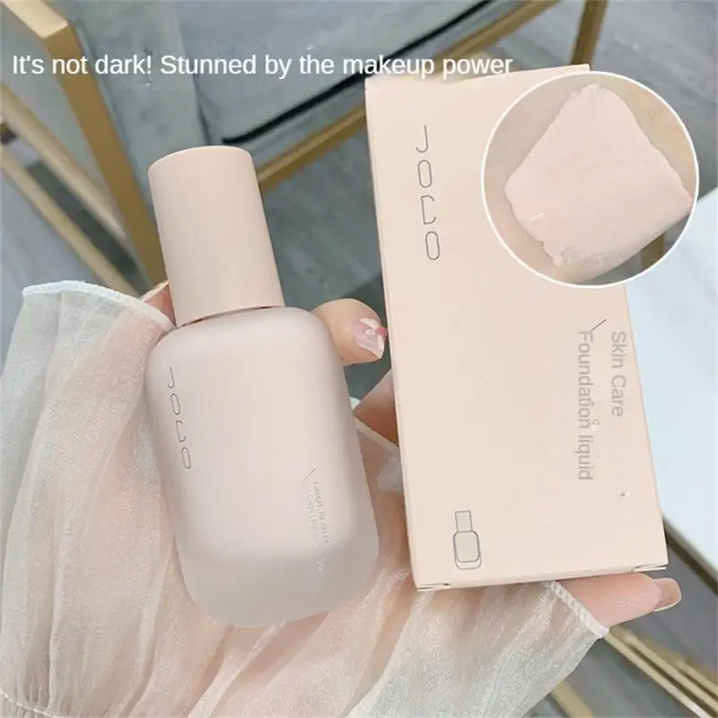 

Foundation Cream For Face Matte Liquid Waterproof Makeup Base Long Lasting High Coverage Concealing Foundation Makeup Cosmetics