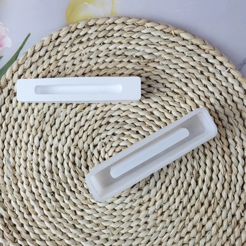 Силиконовая форма прямоугольная для изготовления подсвечника Прямая распродажа