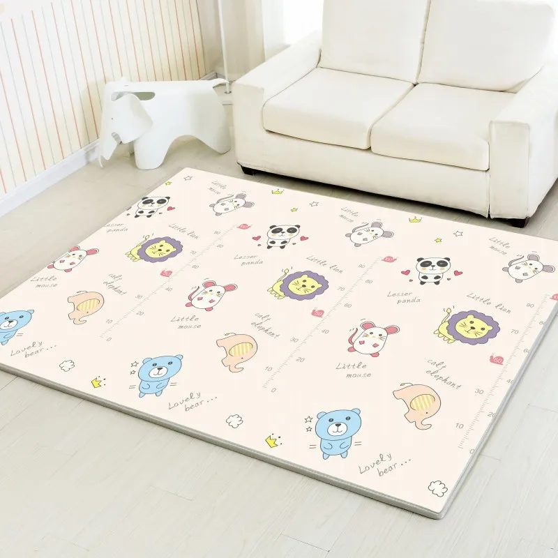 Baby Climbing Mat Children's Climbing Mat Thickened Green Baby XPE Living Room Household Foam Floor Mat