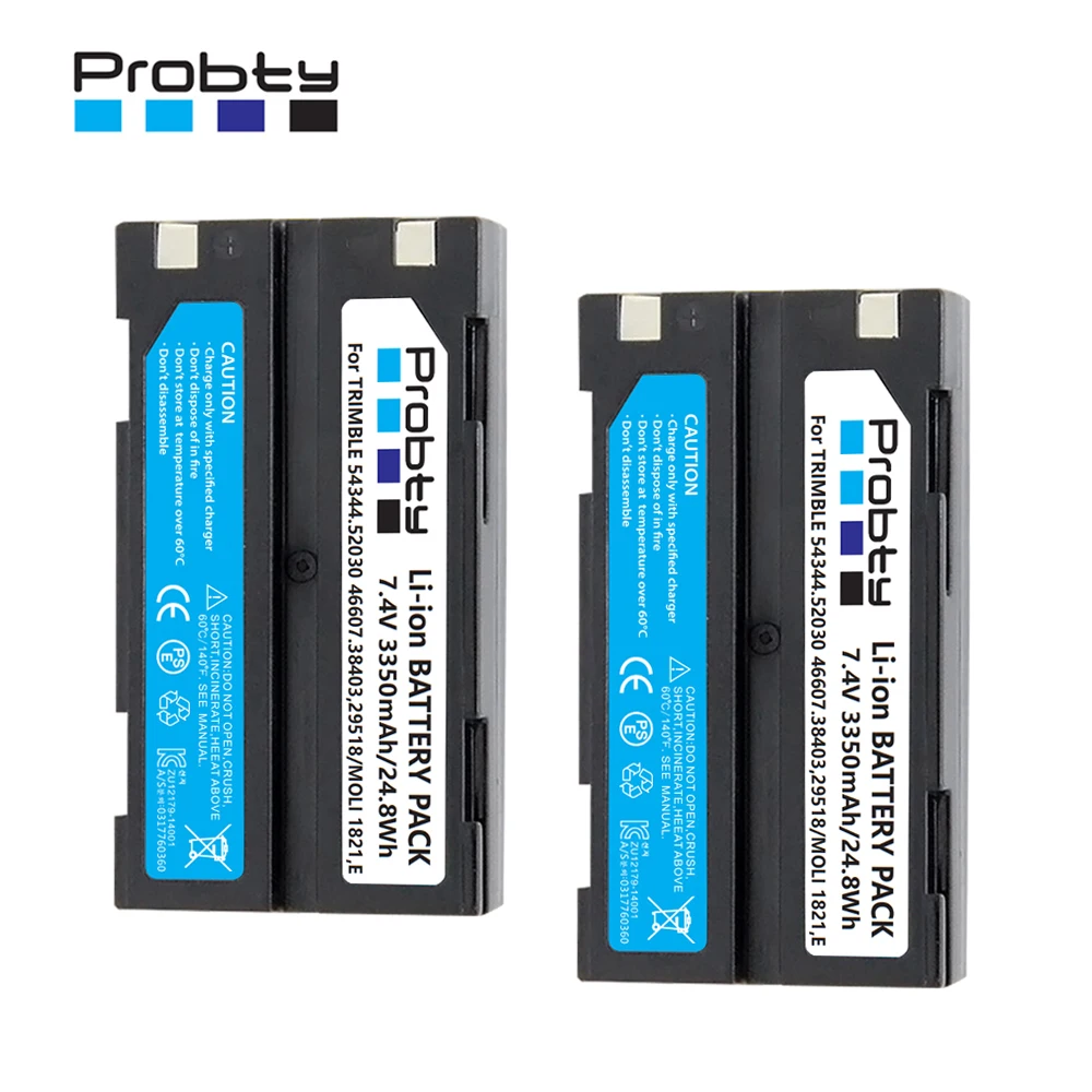 Аккумулятор 3350 мАч 54344 92600 для Trimble 54344,29518, 46607, 52030, 38403, R8,5700,5800, R6, R7, R8 GNSS, GPS-приемник