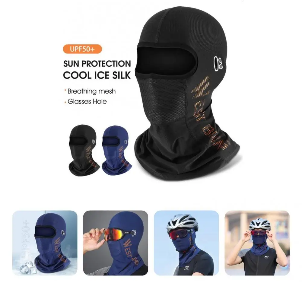 

Cycling Sun Hood High Elasticity Soft Sun Protection Useful Bicycle Face Cover