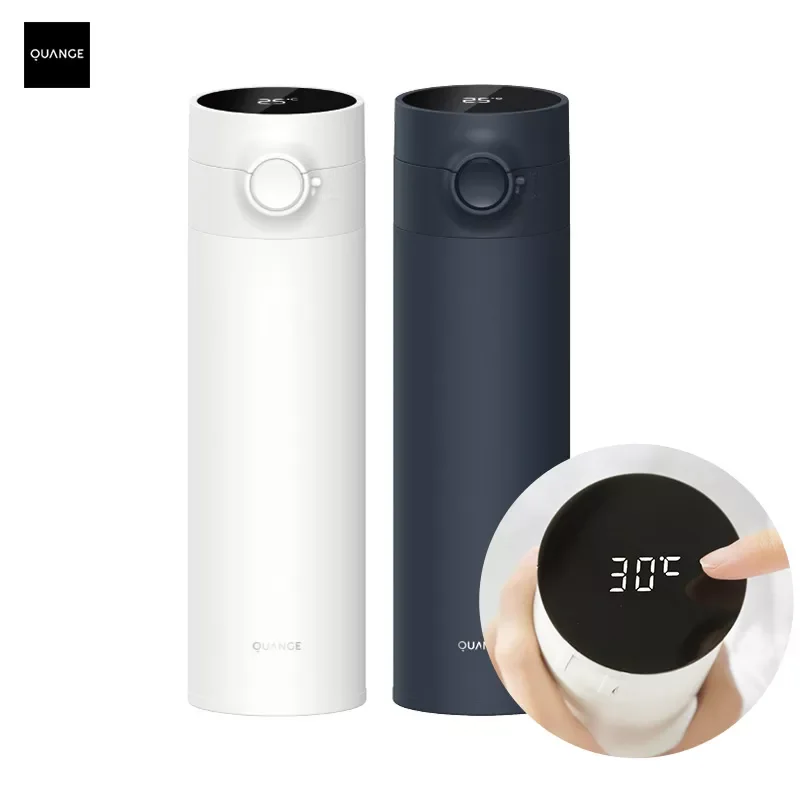 

Quange 480ml Digital Cup smart Insulation Bottle 316 Stainless Steel cover Thermos cup temperature display