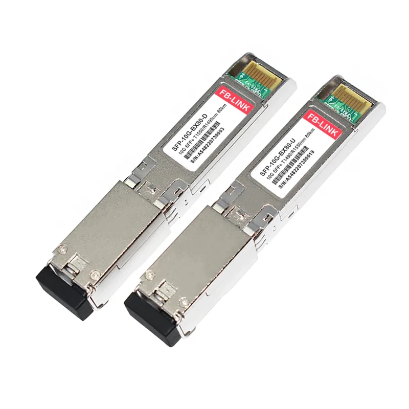 Фото Оптический трансивер SFP+ 10G BIDI 80KM LC с одним оптическим волокном, 1490 нм/1550 нм, DOM, совместимый с коммутаторами Cisco, Mikrotik, Mellanox №3