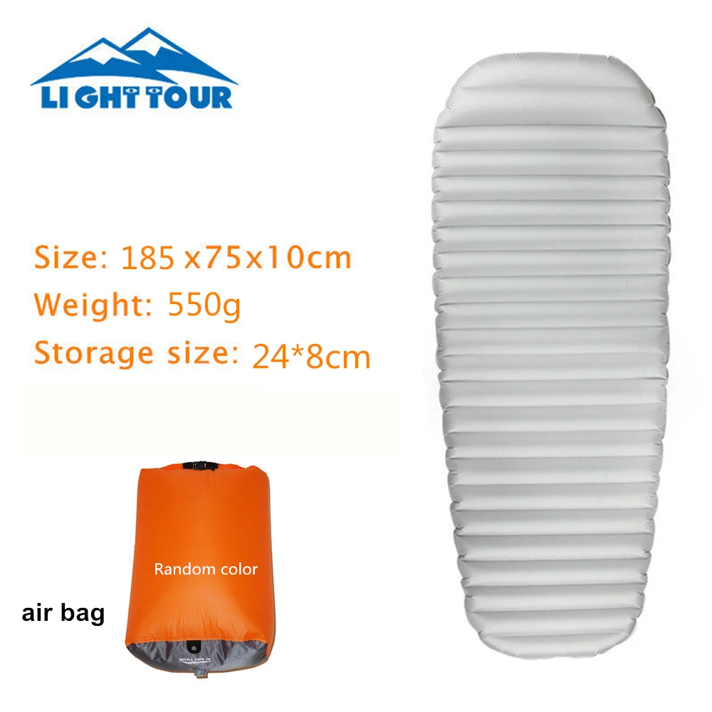 Коврик для кемпинга с воздушным мешком портативный складной коврик сна