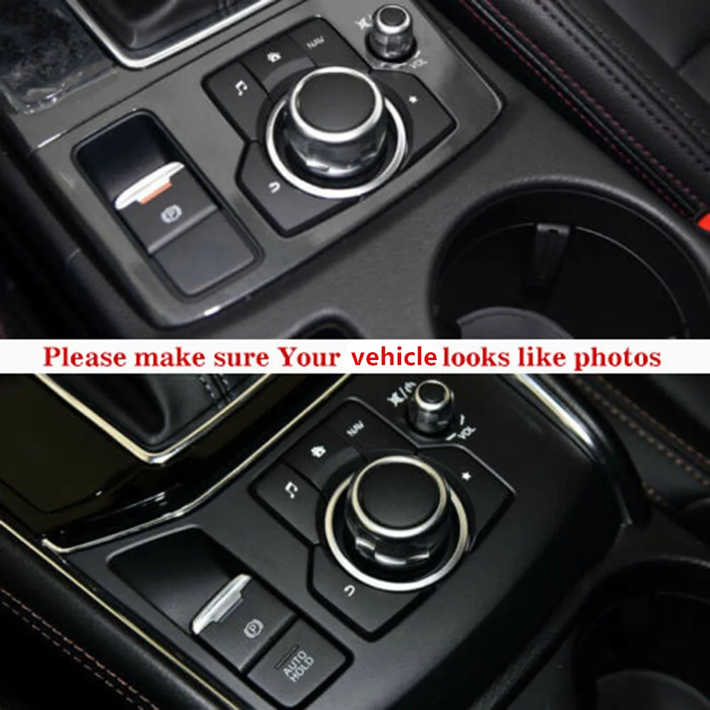 

2 шт./комплект, кнопки из алюминиевого сплава для Mazda 3 6 CX5 Park