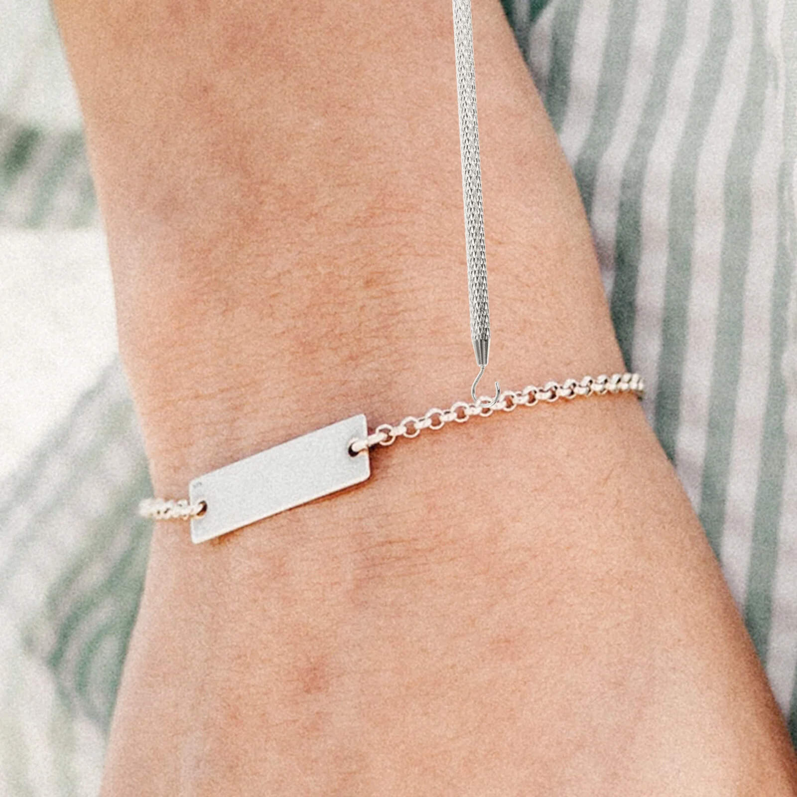 Jewelry Bracelet Supplies Bracelets Tool Portable Helpers Fastener Fastening Hook