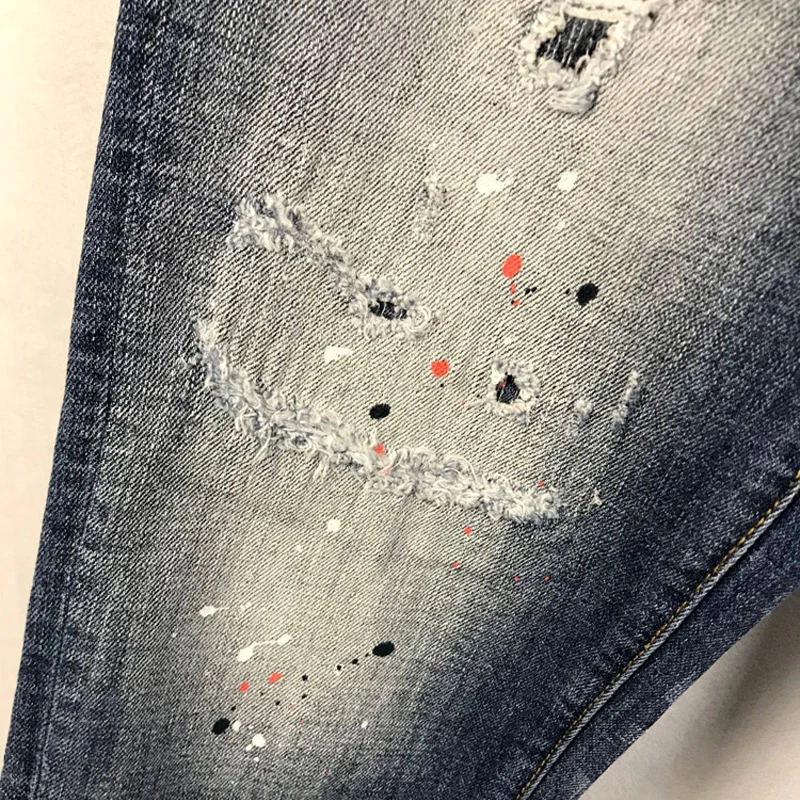 Рисунок 3 - Джинсы мужские Стрейчевые в стиле ретро