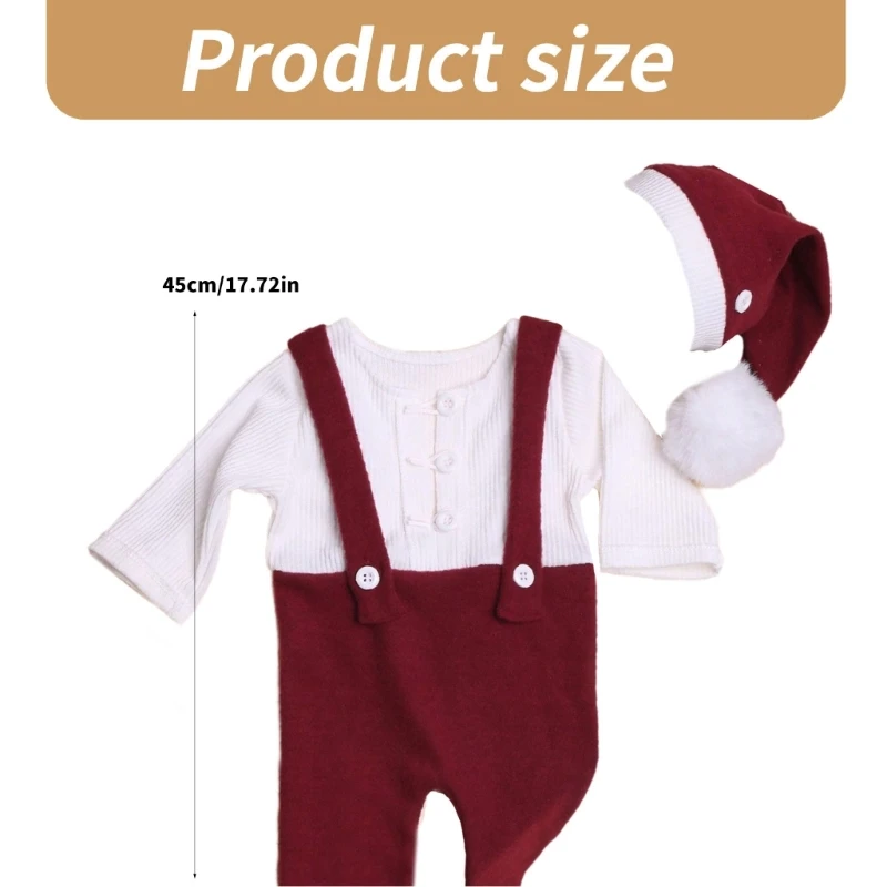 Комплект детской рождественской одежды для первого Рождества с мягким