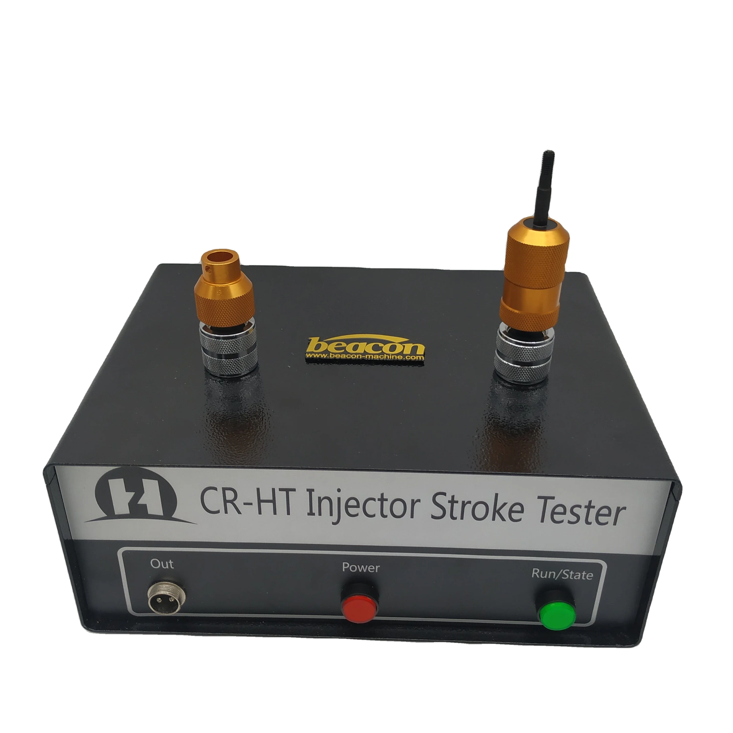 

Electromagnetic injector dynamic stroke measuring instrument