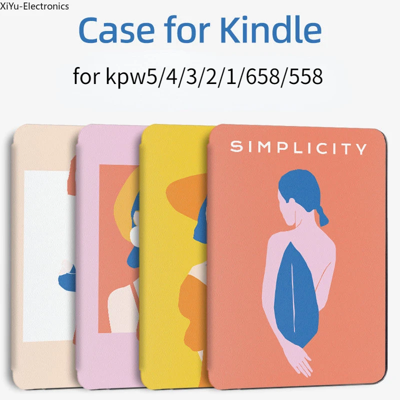 

Case for Kindle 658 Youth Edition Kpw1/2/3 PaperWhite4/5 558 Entry/Migu Edition E-book Protective Cover 2021 11th Gen for Girl