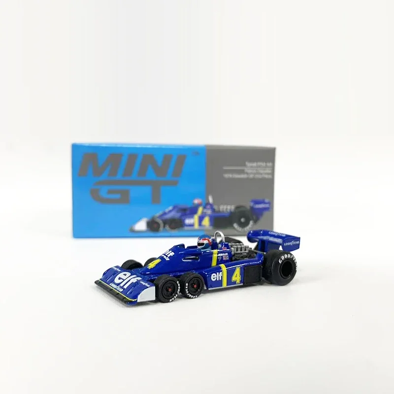Модель автомобиля MINIGT 1:64 Tyrrell P34 # 3 Jody Scheckter 1976 шведский победитель GP &amp Патрик