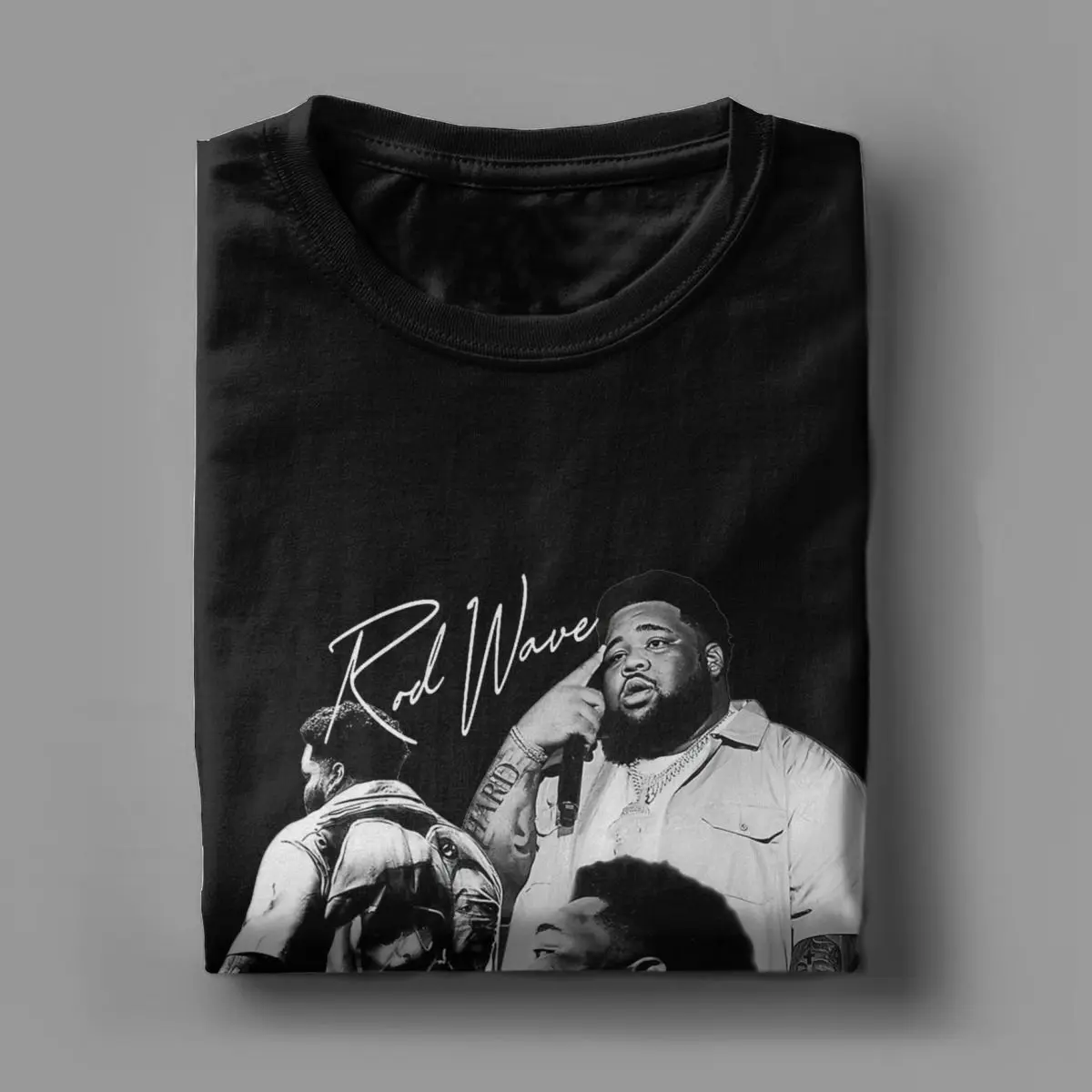 Мужские футболки Rod Wave Last Lap Tour для отдыха из 100% хлопка с короткими рукавами одежда