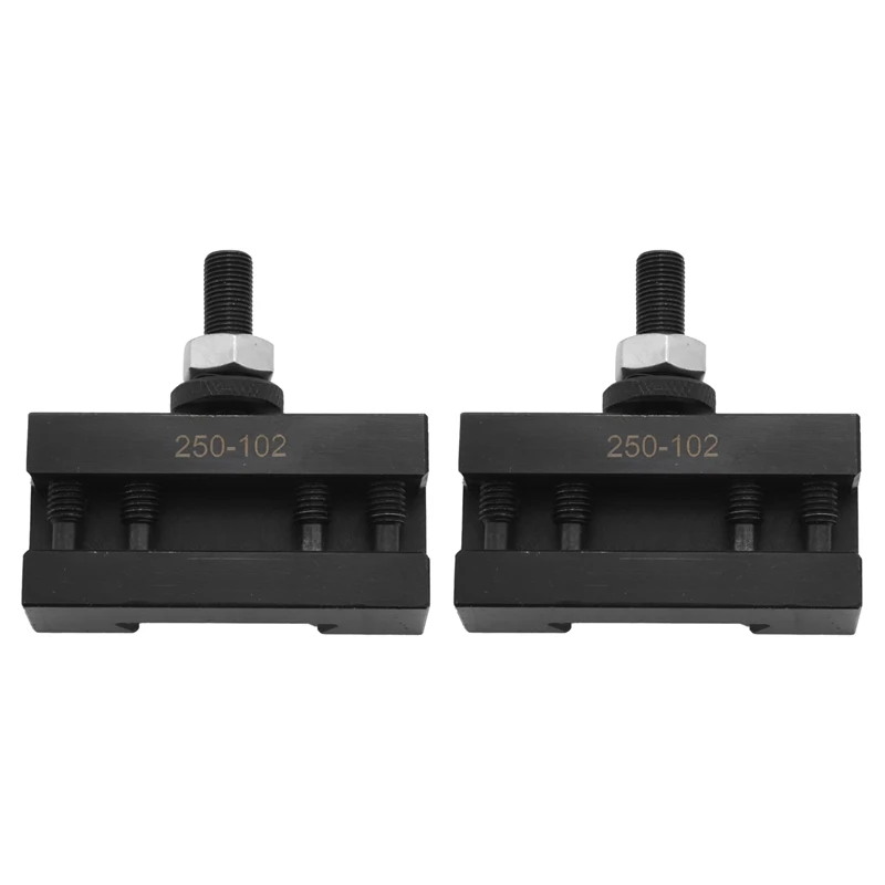 

2Pcs 6-12 Inch 2 AXA Boring Turning Quick Change Tool Post Facing Holder 250-102 For CNC Lathe Tool Kit