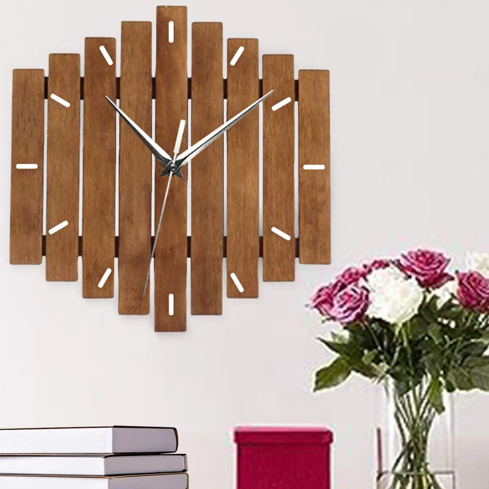 Деревянные настенные часы 12-дюймовые декоративные подарки другу домашний декор