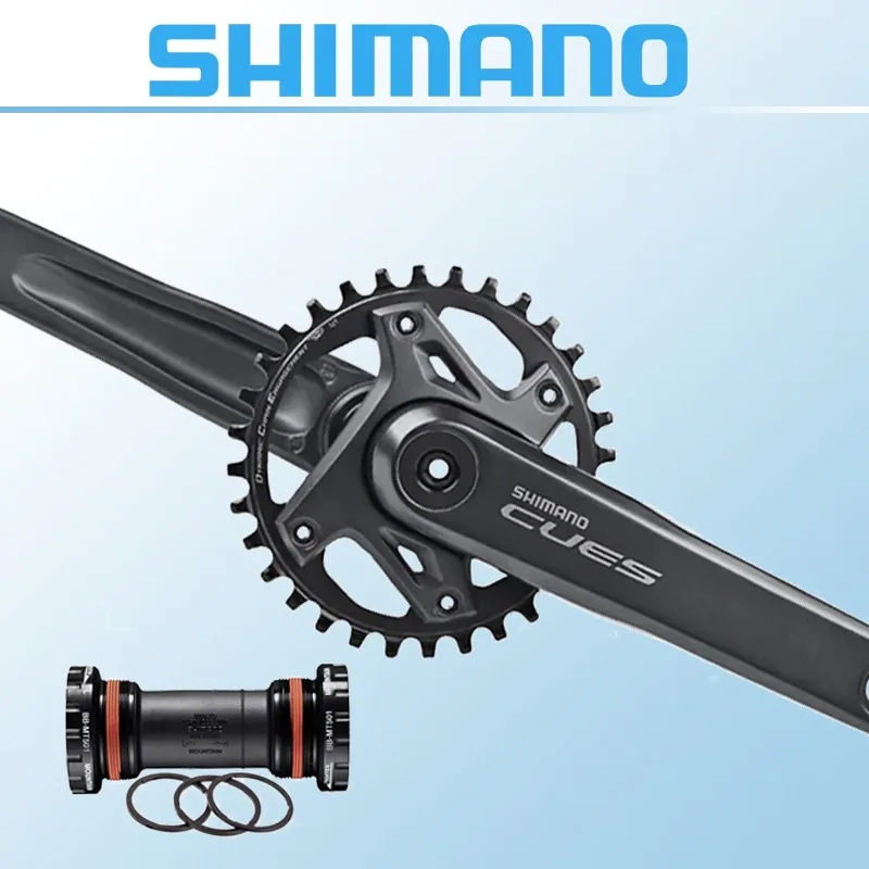 SHIMANO CUES FC-U6000 9/10/11 скоростей шатуны для MTB велосипеда 170/175 мм набор шатунов 32T