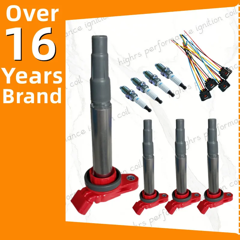 Фото 4 шт. 90919-02258 UF-596 C1714 UF-619 Катушка зажигания Corolla Matrix Prius Scion xD 1.8 RAV4 90919 02258 9091902258 №5