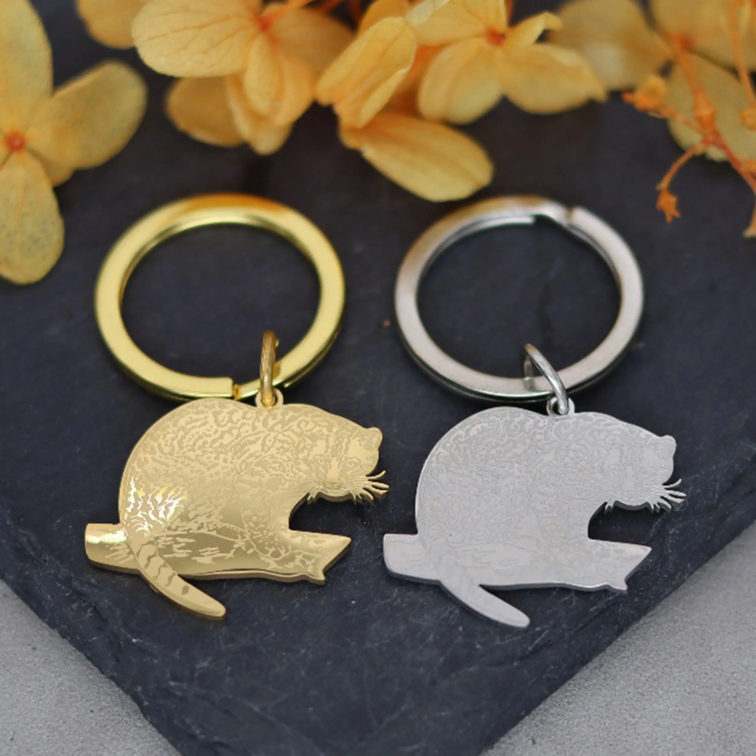 Брелок в стиле панк Ocelot Южноамериканский дикий кот брелок из нержавеющей стали