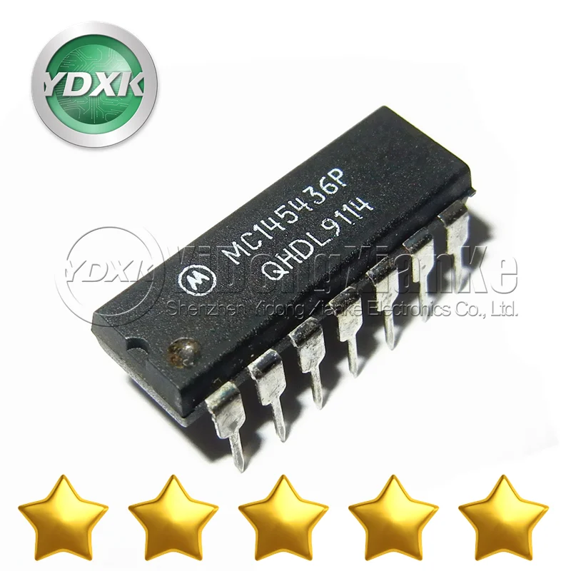 Новинка, оригинальные электронные компоненты MC145436P DIP14 mc14516бит mc14584p10 MC1488P MC1489N MC1496N MC33174PG