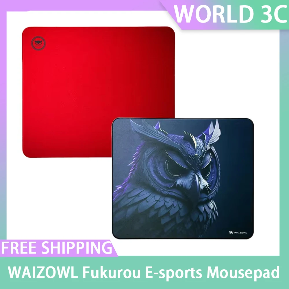 WAIZOWL Fukurou килимок для киберспорта Csgo 490*420*3 5 мм игровой коврик мыши
