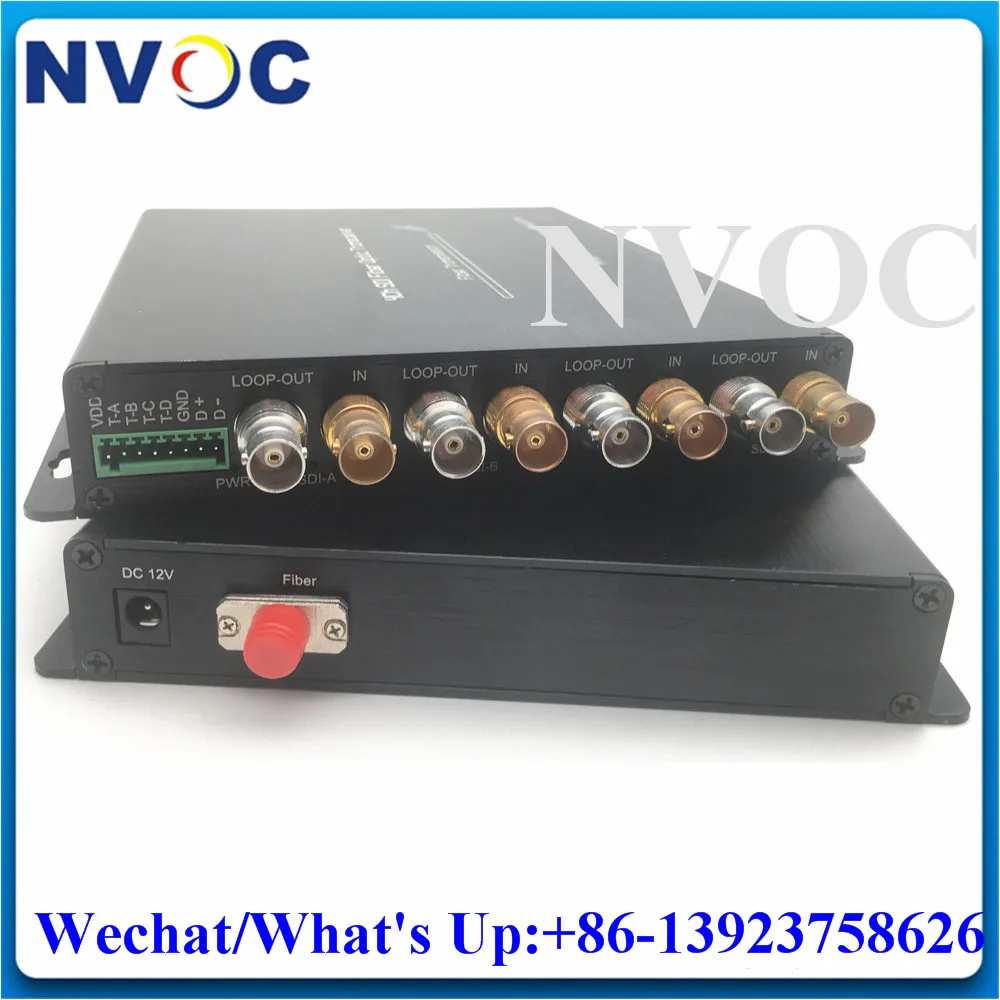 4Ch 3GSDI 1920*1080P@60 Video Fiber Convertor with Tally and Loopback Function 4Channel 3G-SDI Fibe Optic Transceiver for CCTV - купить по