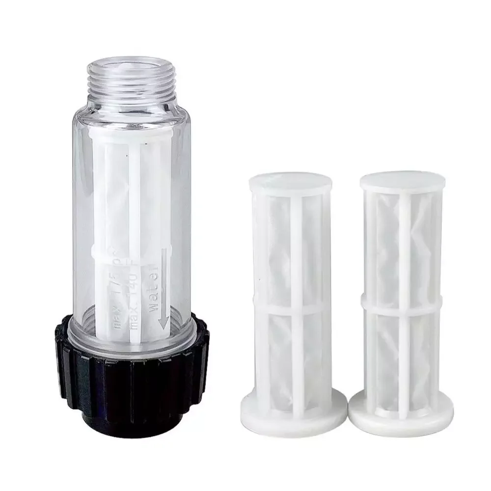 

3/4" Water Filter For Karcher K2 K3 K4 K5 K6 K7 Inlet Hose Water Filters With 2 Mesh Fit For Lavor For Nilfisk Elitech AR
