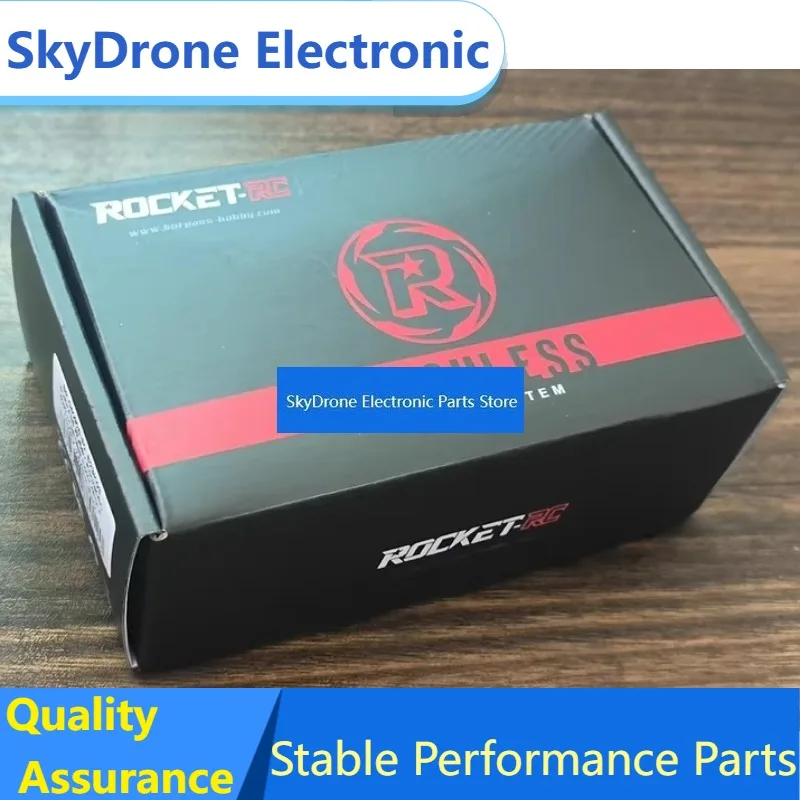Фото Новый бесщеточный мотор SkyDEl Rocket 4092 1250KV/1420KV/1650KV, 4-полюсный, 5 мм, без датчиков, для гоночных монстр-траков 1/8 масштаба, дрифта и внедорожных гонок №1